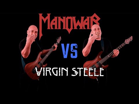 Manowar VS Virgin Steele (Guitar Riffs Battle)