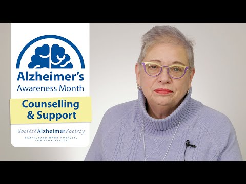 Counselling and Support Services at the Alzheimer Society