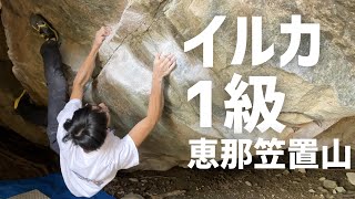 イルカ 1級 - 恵那笠置山ボルダー