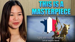American Girl Reacts to "La Marseillaise" - National Anthem of France!