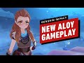 Genshin Impact: New Aloy Gameplay (Horizon Zero Dawn Crossover)