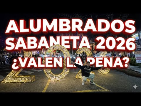 ✨ Alumbrados de Sabaneta 2025 🎄 — Magia y luces en Navidad