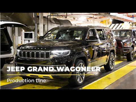 , title : '2022 Jeep Grand Wagoneer Production Line | Jeep Factory | How Car is Made'