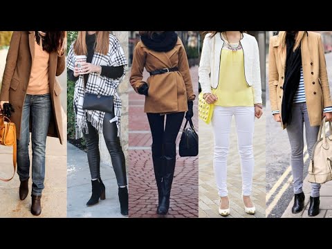 ATUENDOS MODERNOS DE ROPA OTOÑO INVIERNO SENCILLOS Y ELEGANTES