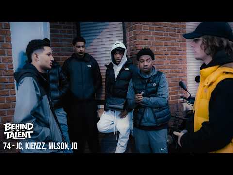 (74) Jd, Jc, Kienzz & Nilson: Live vanuit Beijerlandselaan: Voetbal, Muziek, 74 | Behind The Talent