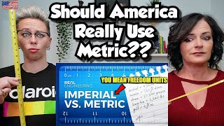American Couple Reacts: Is The Metric System Actually Better?? UK & Majority of The World Agree??