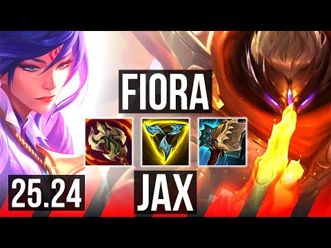 FIORA vs JAX (TOP) | KR Master | 25.24