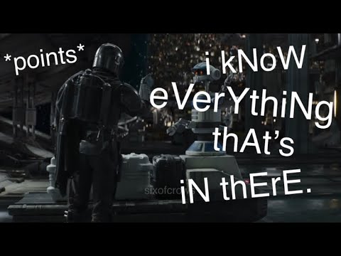 Din Djarin being a comedian for 5 minutes and 14 seconds straight | The Book of Boba Fett