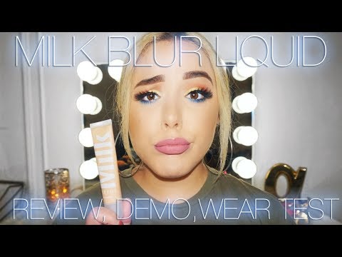 MILK Blur Liquid Matte Foundation | Review, Demo, Wear Test