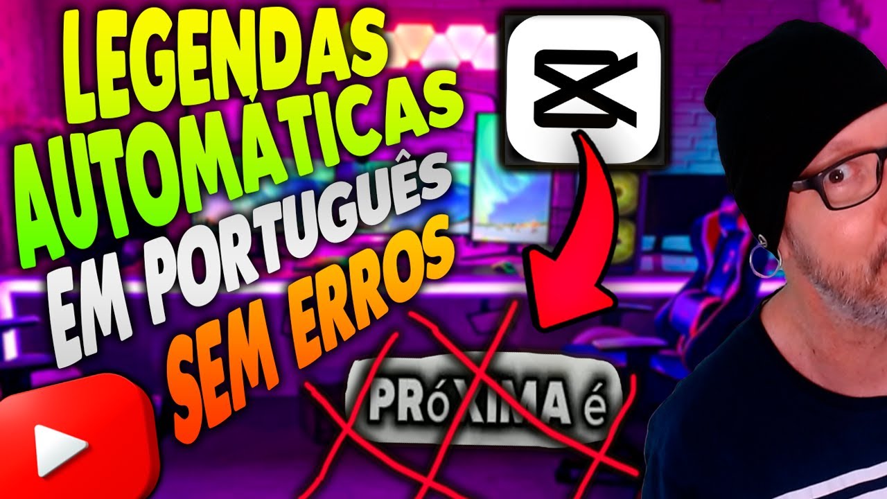 FAÇA LEGENDAS em PORTUGUÊS BR SEM ERROS de GRAMÁTICA no CAPCUT