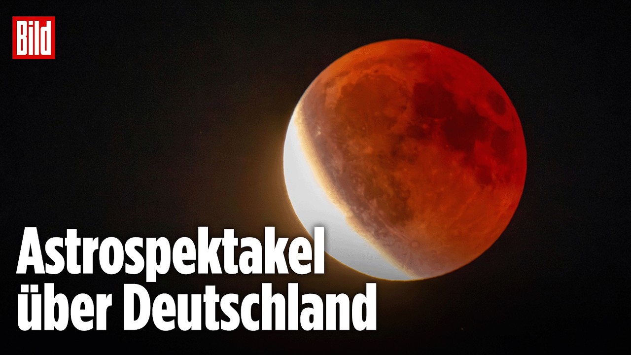 Blutmond-Alarm: Mondfinsternis am Freitagmorgen!