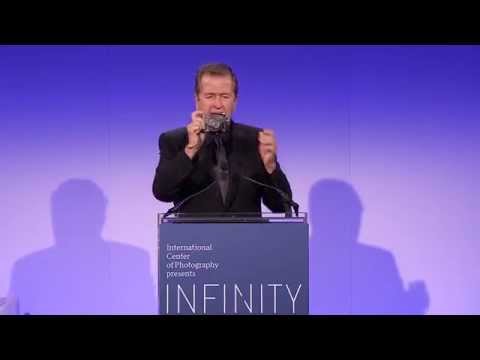 2015 Infinity Awards: Supermodel Naomi Campbell Presents To Mario Testino