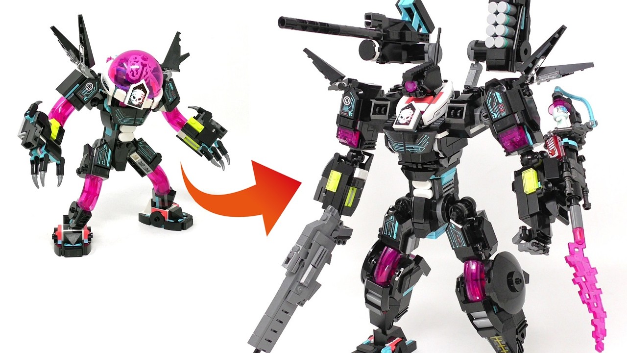 I Customized a Store-Bought LEGO Robot To Armored Core Style