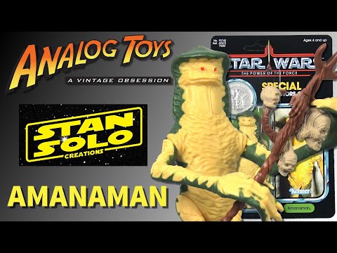 Amanaman Star Wars Figure from Stan Solo Creations!