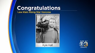 CBS3 Photographer And Editor Kyle Hall Receives Lew Klein Award