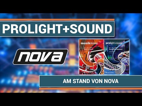 Musikmesse/ Prolight + Sound 2014 - Am Stand von Nova Acoustic