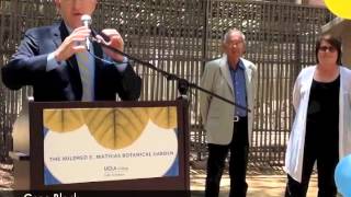 New Garden Entrance at UCLA's Mildred E. Mathias Botanical Garden