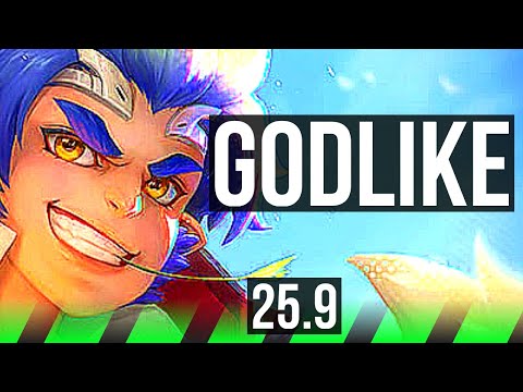 WUKONG vs JARVAN IV (JGL) | Godlike | EUW Master | 25.9