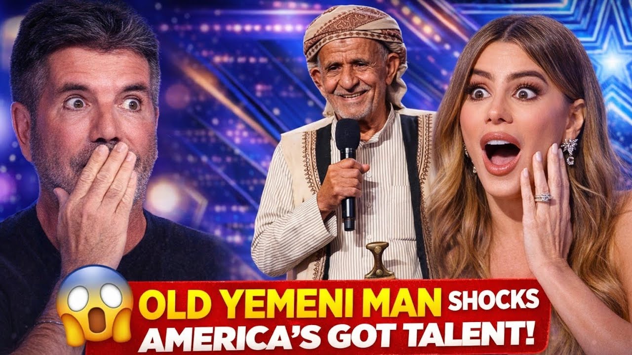 رجل من اليمن يفاجئ لجنة التحكيم والجمهور ويقدم عرض مذهل ورائع على مسرح  America's 