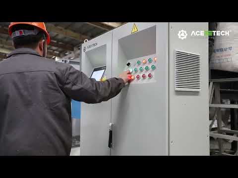 PA66 airbag fabric shredder