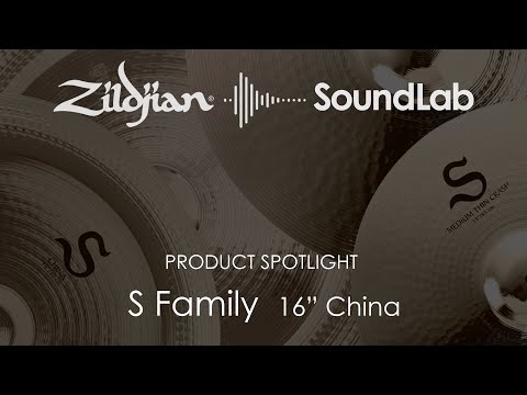 Демонстрация звучания тарелки Zildjian 16" China S16CH