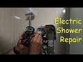 Broken Shower Fixing Electric Shower That Wont Turn On Replacing Solenoid Coil