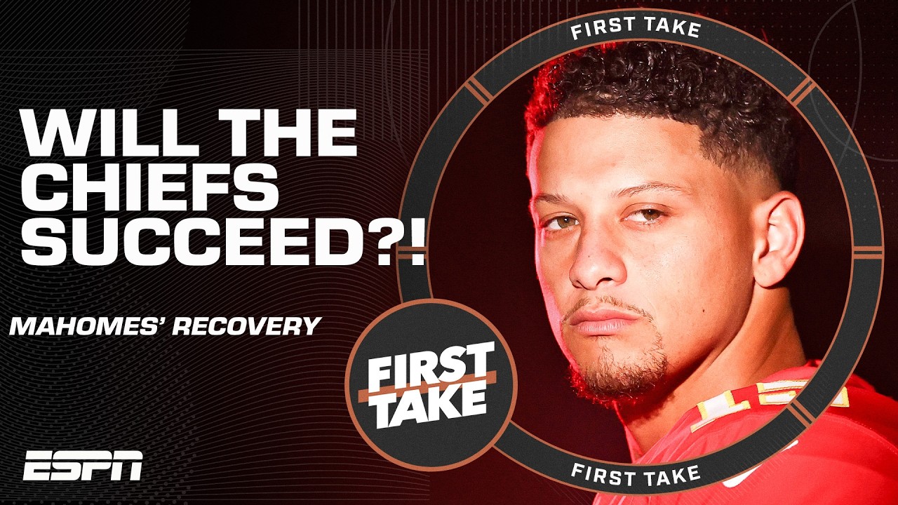 Will the Chiefs MAKE IT to the playoffs if Patrick Mahomes isn't at 100%?! 👀 | First Take