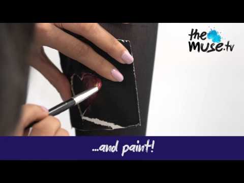 DIY: Heart Print Tights