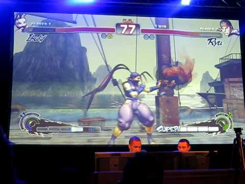 ECL European Console League 2010 - SSF4 - Winners Bracket - F-Word (Ibuki) Vs Ryan Hart (Ryu)
