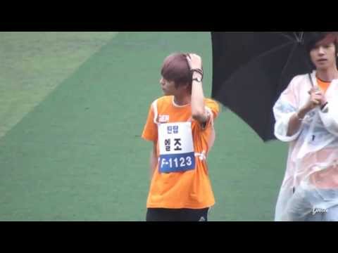 [HD fancam] 120710 Ljoe - being cute @ Idol Star Olympics