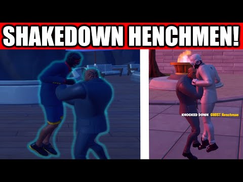 Shakedown Knocked Henchmen in Different Matches 🔥 Fortnite