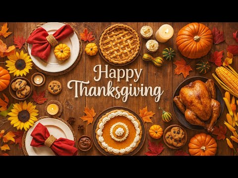 Thanksgiving Background Music Playlist 🦃 Best Calm Instrumental Songs 🍂 Happy Thanksgiving 2025!
