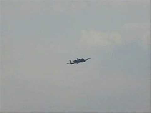 A-10 Warthogs Working At The Range
