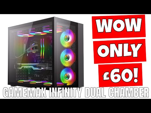 Gamemax Infinity ATX Dual Chamber Show Case Unboxing & Overview