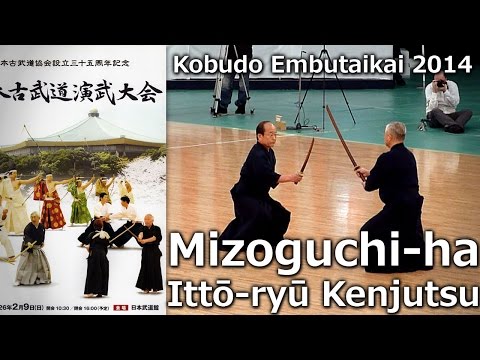 Mizoguchi-ha Itto-ryu Kenjutsu - 37th Nippon Kobudo Embutakai at the Nippon Budokan