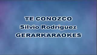 Te conozco - Silvio Rodríguez - Karaoke