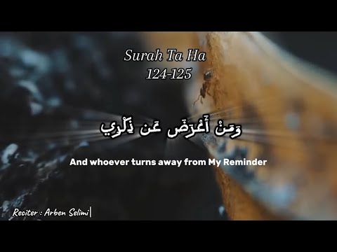 Surah Ta Ha : 124-125 ● Recited by Arben Selimi