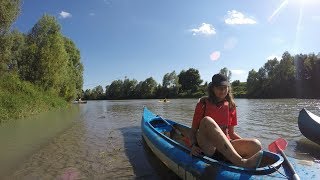 IN UN&#39;ISOLA IN MEZZO ALL&#39;ADIGE - EPPPI Canoa e Trapper