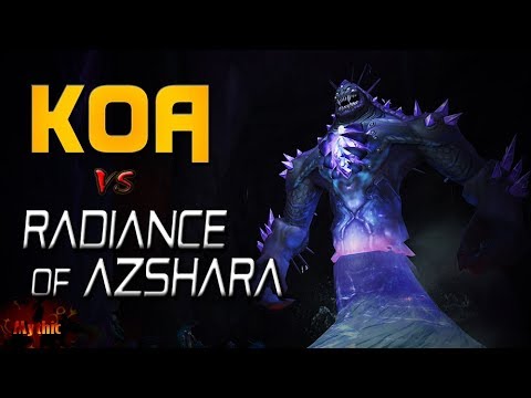 KoA - The Eternal Palace - Radiance of Azshara Mythic