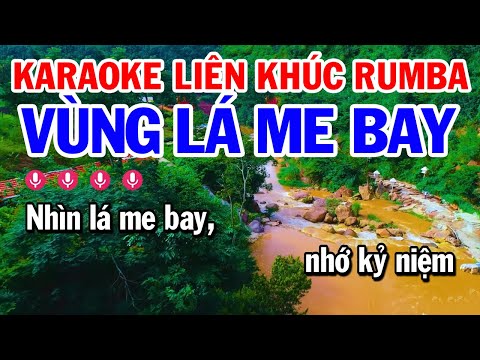 Karaoke Liên Khúc Nhạc Sống Trữ Tình Tone Nữ - Vùng Lá Me Bay - Duyên Phận | Karaoke Công Trình