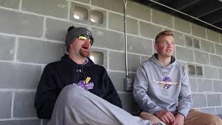 Coach Jason Shockey takes CJ Lilienkamp on a Tour of the New Baseball Complex