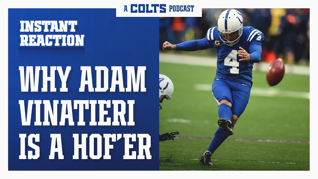 🐐 Adam Vinatieri is in the Hall of Fame; Reggie Wayne misses out on Canton again | Instant Reaction
