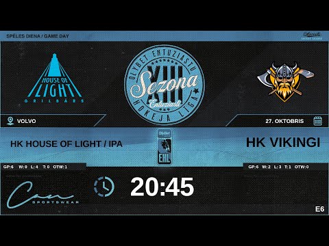 2023 10 27 | HK HOUSE OF LIGHT / IPA (HOL) - HK VIKINGI (VKG) | E6