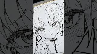 ⚡️毎日アナログ原画制作チャレンジ中！✍🏻 #アナログイラスト #drawing #animeart  #shorts