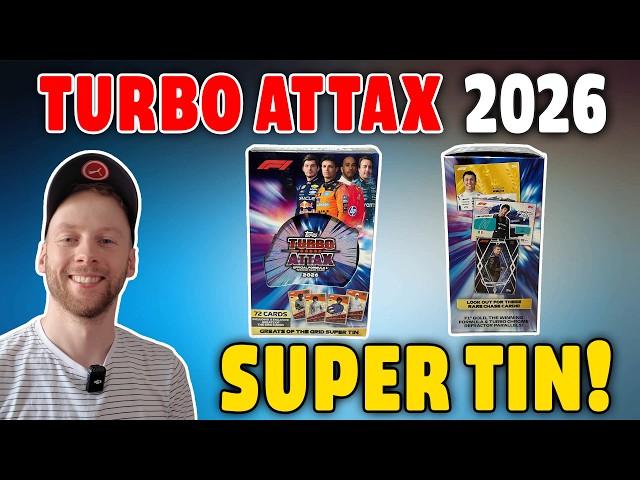Vídeo relacionado con Topps Formula 1 2026 Turbo Attax - Super Tin - Greats of the Grid