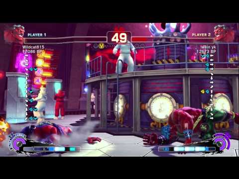Wildcat815 [Hakan] vs wein yk [Hakan] SSF4 Japanese Online Ranked Matches - TRUE-HD
