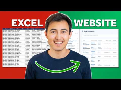 Excel: Turn Tables Into Live Websites Excel: Turn Tables Into Live Websites