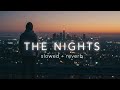 Avicii The Nights Slowed Reverb