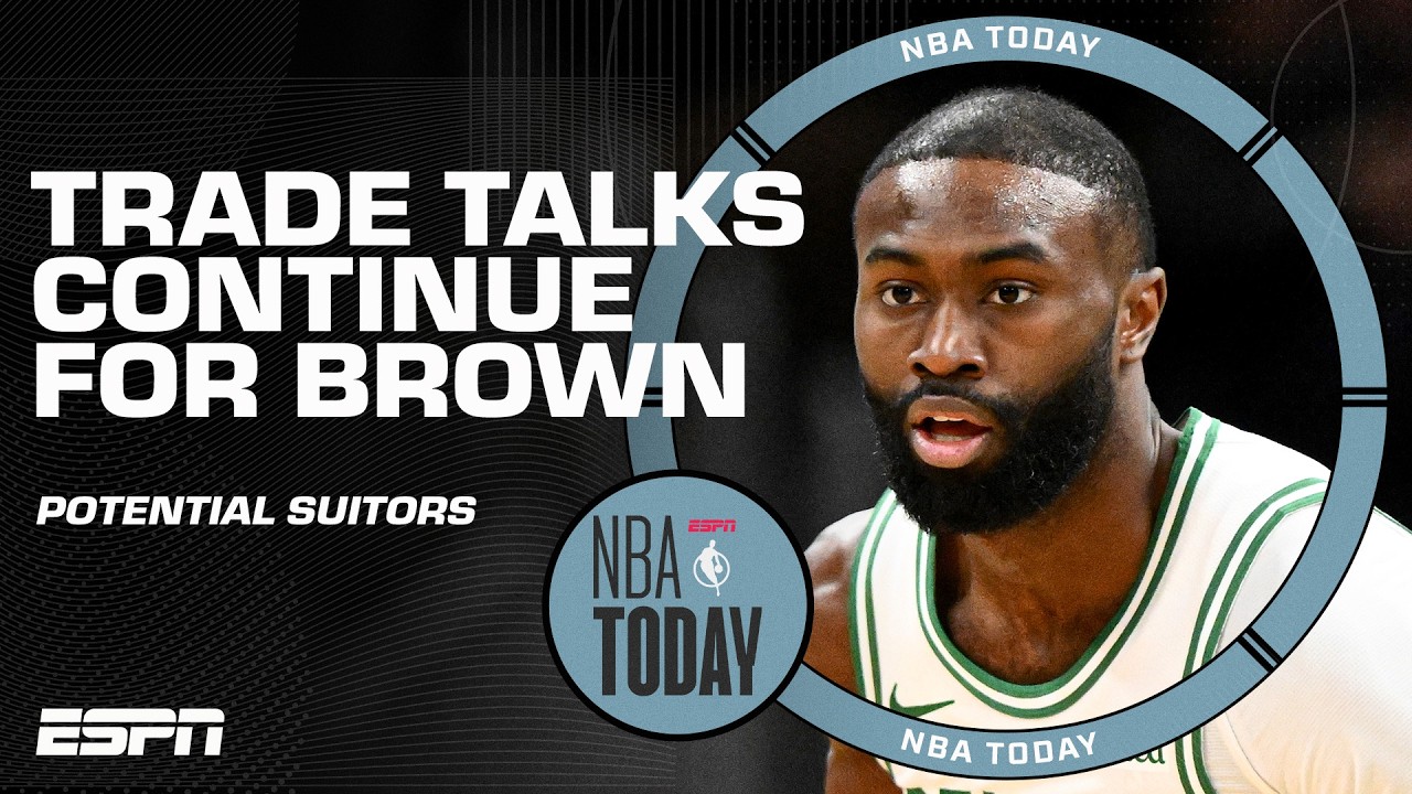 Perk says Celtics should look at trading Jaylen Brown to the Nuggets 👀 | NBA Today