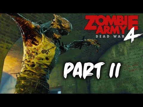 Zombie Army 4 - SCREAMER ZOMBIES! PART 11 (Dead War 4 Zombie Army Campaign)
